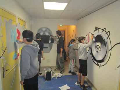 stage graff couloir